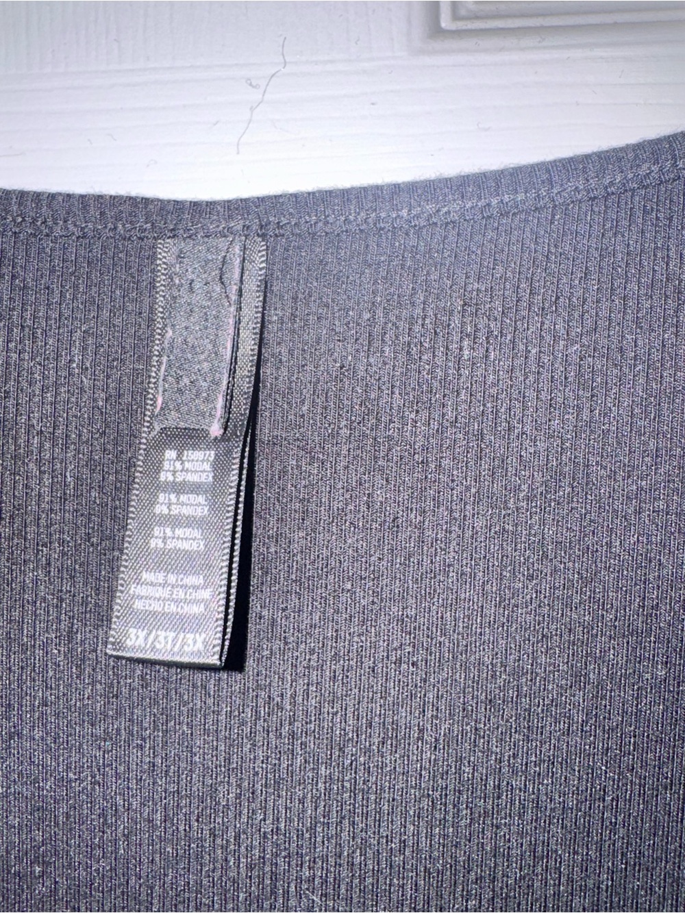 SKIMS Black Long Sleeve Maxi Dress - Picture 3 of 4